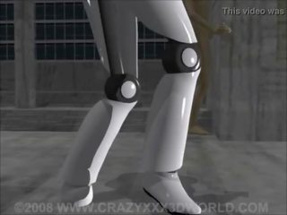 3d animation: roboter captive